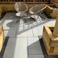 Load image into Gallery viewer, Silver Kandla Grey Porcelain Mixed Sizes x 20mm-Eclipse Fencing
