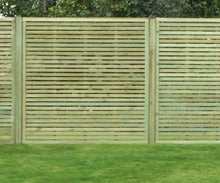 Load image into Gallery viewer, Slatted Panel * Pressure Treated *-Eclipse Fencing
