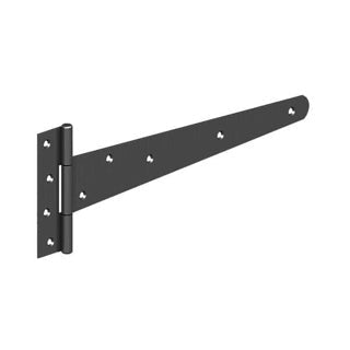 Tee Hinges Pair Pre - Packed Black Medium-Eclipse Fencing